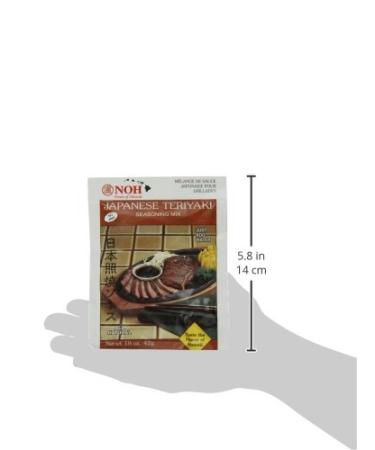 NOH Japanese Teriyaki 1.5oz Packet (Pack of 12) - Authentic Flavor, Easy to Use - Buy Online on GoSupps.com