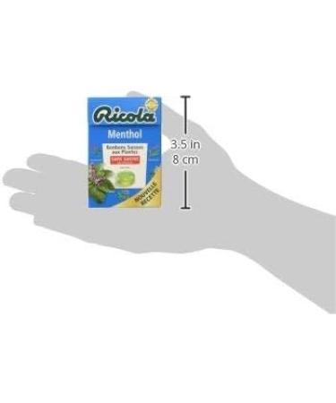 Ricola - Swiss Plant Sweets - Menthol Fragrance - Beneficial and Extra Fresh - Sugar Free - Box of 50g - Buy Online on GoSupps.com