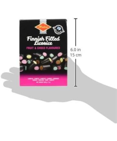 Halva Finnish Fruit and Chocolate Filled Licorice (200-gram Box) 1 - Buy Online on GoSupps.com