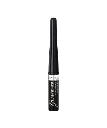 Rimmel Glam Eyes Liquid Liner  Black Glamour  3.5 ml - Buy Online on GoSupps.com