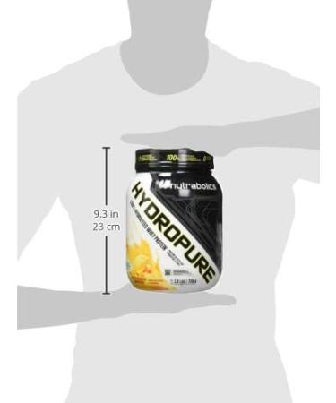 Nutrabolics Hydropure 100% Hydrolyzed Whey Protein Powder Peach Mango Smoothie 1.6 Pounds Peach Mango Smoothie 1.6 lbs - Buy Online on GoSupps.com
