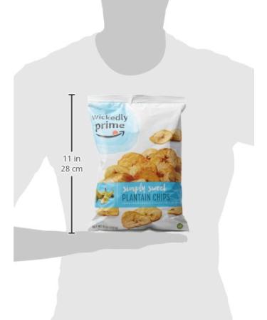Wickedly Prime Plantain Chips - Simple & Slightly Sweet  10oz Pack of 4 | Gluten-Free Snack - Buy Online on GoSupps.com