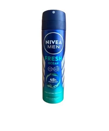 Nivea Men Fresh Ocean Deodorant 48 Hr Protection 150 Ml (93 g) Value Bundle - Pack of 3 - Buy Online on GoSupps.com