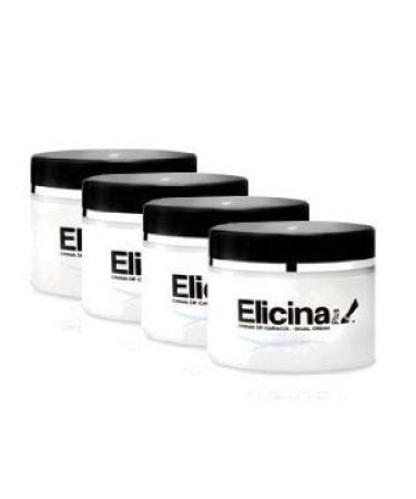 4 Jars Elicina PLUS Crema de Caracol Snail Cream