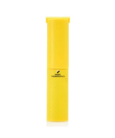 Medic Therapeutics Uvc/Led Light Fast-Acting Portable Rechargeable Sanitizing Wand. Perfect For Quick Disinfection On Commonly Touched Items And Surfaces. Yellow