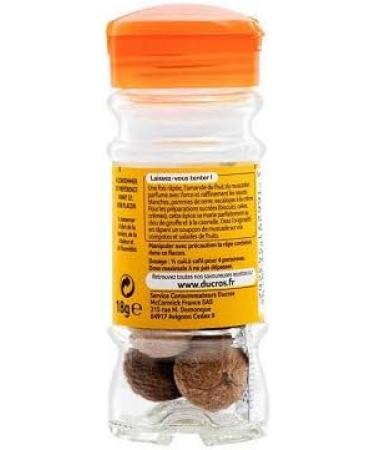 Ducros Nutmeg Whole Nuts 18 g Pack of 3 - Buy Online on GoSupps.com