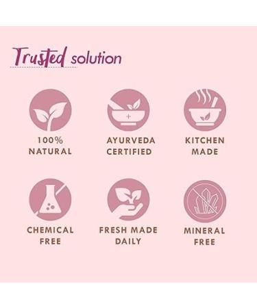 Pomegranate Rose Lip Balm - Natural Ayurvedic Lip Mask for Dry Chapped Lips | Unisex Kitchenmade with Desi Ghee Raw Honey & Vitamin E - 10gm - Buy Online on GoSupps.com