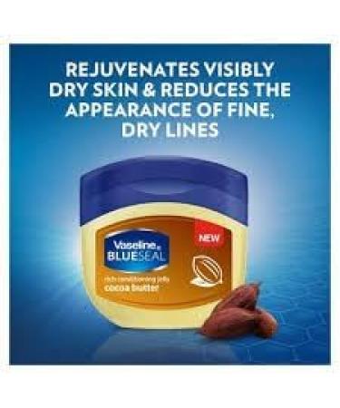 Buy Vaseline Blueseal Cocoa Butter Rich Conditioning Jelly 50ml - Hydrate & Nourish Skin | International Shipping Available - Buy Online on GoSupps.com