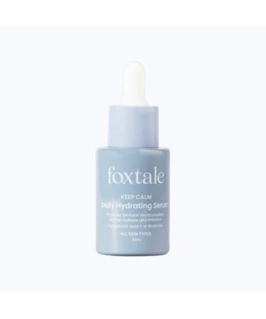 Fox.. ..tale Keep Calm Daily Hydrating Serum with Hyaluronic Acid Aquaporin Boosters and Betaine 24-Hour Moisturization for All Skin Types 30ml