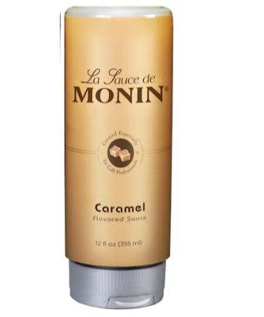 Monin Dark Chocolate and Caramel Sauce 12oz (Pack of 2) with Spreader Brush - Shop Now! - Buy Online on GoSupps.com