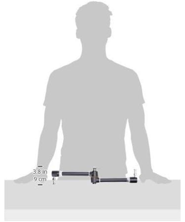 Manfrotto 244N Variable Friction Magic Arm without Camera Bracket (Black) - Buy Online on GoSupps.com