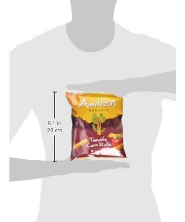ROULEAUX MA CORS CHIPS SAVEUR TOMATE SANS GLUTEN BIO 100 g - AMAIZIN - Buy Online on GoSupps.com