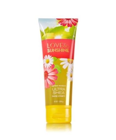 Bath & Body Works Love & Sunshine Gift Bag - Shower Gel, Ultra Shea Body Cream & Body Lotion - Buy Online on GoSupps.com