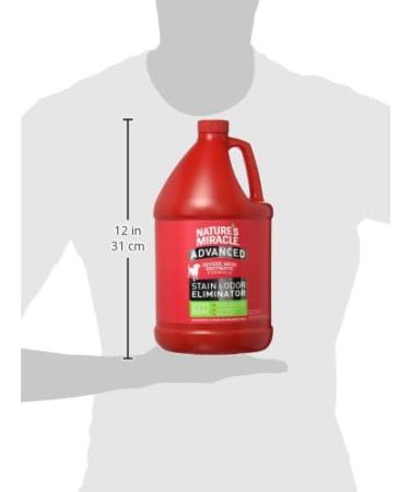 Nature's Miracle Advanced Stain and Odor Eliminator Gallon - Best Cleaning Solution for Pets | International Shipping Available - Buy Online on GoSupps.com