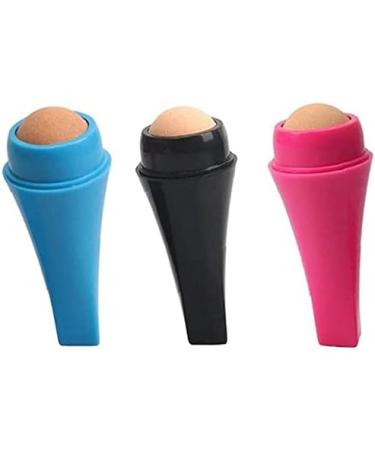 Volcanic Face Roller -Absorbing Stone Ball Tool Black Fashion Design - Buy Online on GoSupps.com