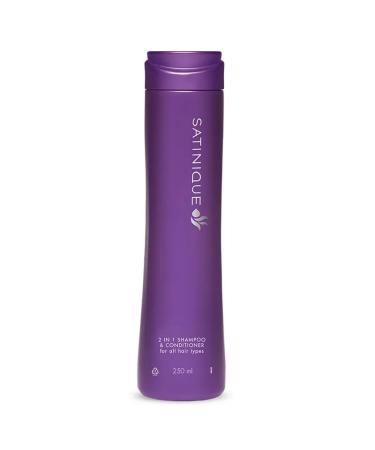 Avoka Naturals Satinique 2 in 1 Shampoo & Conditioner 250ml - Buy Online on GoSupps.com
