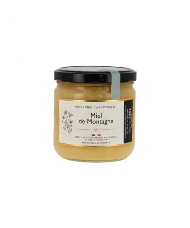Mountain honey 500 g - Miellerie du Mistralet