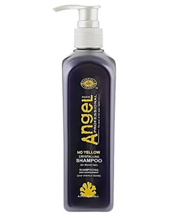 Angel Angel No Yellow Crystalline Professional Shampoo 250ml effectively cleanses strands out all impurities and also balances the tone of the curls and enhances their colour