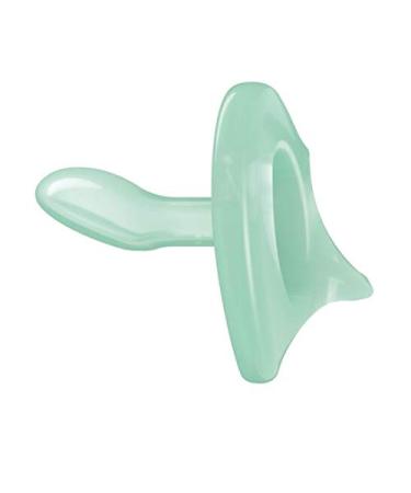 NUK Sensitive Pacifier for 0-6 Months | 100% Silicone BPA-Free | Gentle for Delicate Skin | Blue & Green 2-Pack - Buy Online on GoSupps.com
