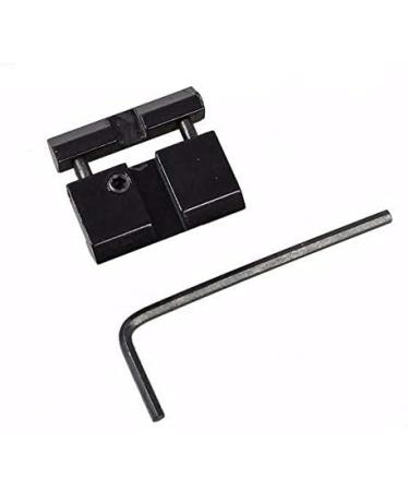 2-Piece Adapter: 11mm Prism Rail to 21mm Weaver Picatinny Rail Dovetail - International Shipping Available - Buy Online on GoSupps.com