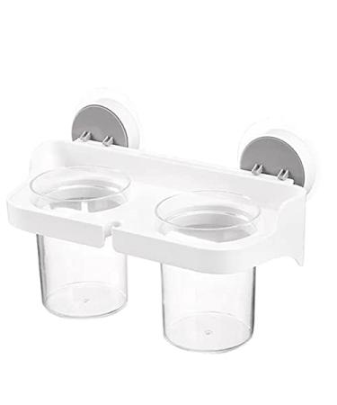 QWAMBVZE Toothbrush Cup Tooth Brush Tooth Paste Rack Mouth Water Cup Set Wall Tooth Stand