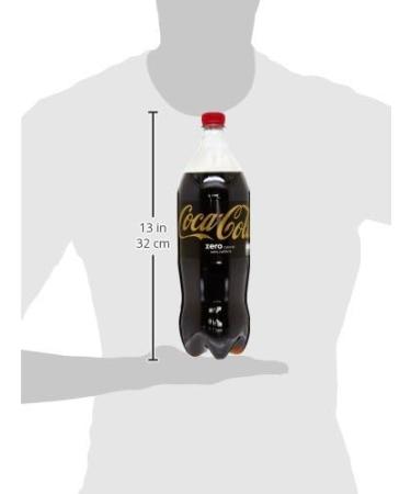 Coca-Cola Coke Zero Caffeine Free 1.5L - Pack of 6 - Buy Online on GoSupps.com