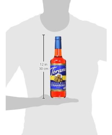 Torani Sugar Free Strawberry Flavor Syrup 750ml Strawberry 750 ml (Pack of 1) - Buy Online on GoSupps.com