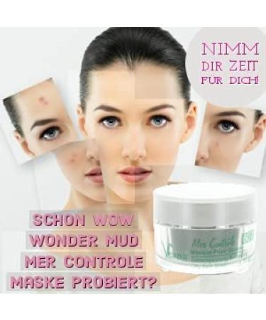 Shop Wow! Wonder Mud Control Mask (50ml) - Acne & Pore Treatment with Algae Extract & Minerals - Fast Results! - Buy Online on GoSupps.com
