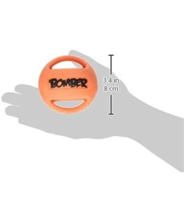Zeus Bomber Durafoam Dog Toy Ball - Durable & Fun 8cm Dog Ball for All Breeds | International Shipping Available - Buy Online on GoSupps.com