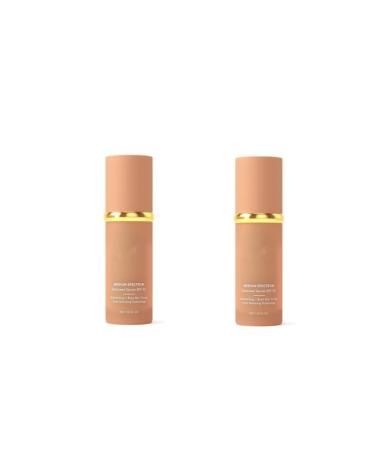 4-in-1 Medium Spectrum Foundation Make-up Long-lasting Waterproof Imitation Foundation Make-up Fully Covered with Concealer SPF50+ (2PC)
