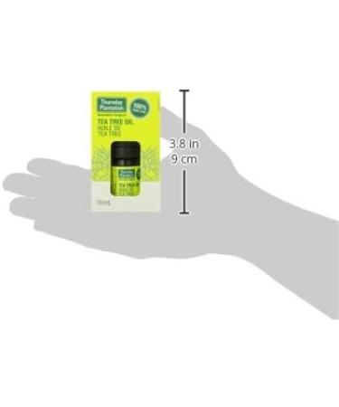 Thursday Plantation 100% Pure Tea Tree Oil - Ideal for Minor Cuts Abrasions Insect Bites Stings and Skin Irritations - Essential Oil - Versatile Oil for Home Use and Personal Care - 10ml size - Buy Online on GoSupps.com