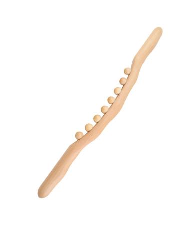 Wooden massage stick meridian excavator and tending rods massage tools for neck and hind leg