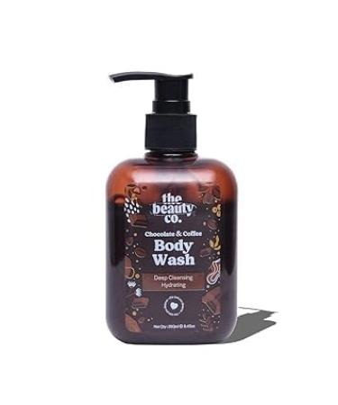Chocolate and Coffee Body Wash | Exfoliating and Hydrating Bodywash | Refreshing Shower Gel | With Robusta Coffee Cocoa Extract Aloe Vera (250ml)
