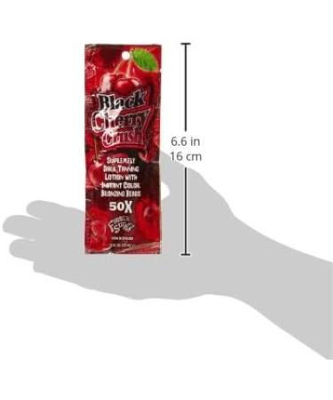 Fiesta Sun Black Cherry Crush Dark Tanning Sunbed Lotion with Bronzing Beads for Instant Colour Sachet 22 ml - Buy Online on GoSupps.com