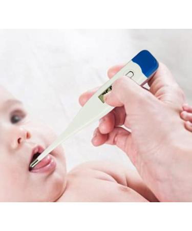 Digital Body Thermometer for Adults and Children - Highly Accurate Oral, Armpit, or Rectal Baby Thermometer for Fever - Red and Blue Options - Buy Online on GoSupps.com
