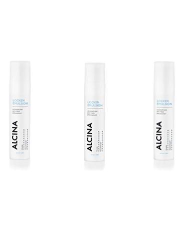 Alcina Curl Emulsion 3 x 100ml Unscented 100 ml (pack of 3)