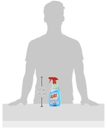 Ajax 3-way active glass cleaner 500 ml - Buy Online on GoSupps.com