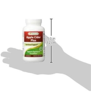 Buy Best Naturals Apple Cider Vinegar Plus 500 Mg Capsules - 120 Count | Premium Quality for Health & Wellness - Buy Online on GoSupps.com