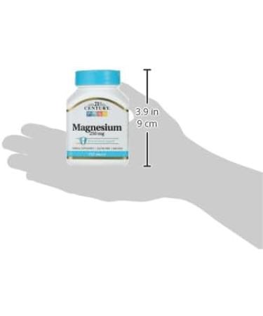 21st Century Magnesium 250 mg 110 Tablets - Buy Online on GoSupps.com
