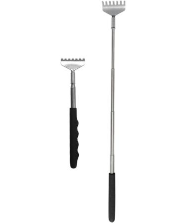 2PC Telescopic Back Scratcher Stainless Steel Hand Massager for Adults | International Shipping Available - Buy Online on GoSupps.com