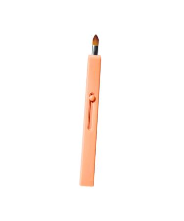 Didiseaon 1pc Retractable Lip Brush Makeup Brush Eye Shadow Applicator Eyeshadow Applicators Lip Applicator Retractable Lipstick Brush Portable Make up Travel Plastic Lip Makeup