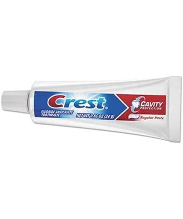 Crest Cavity Regular Toothpaste Travel Size .85 oz. (Pack of 24) - Convenient 24-Pack for On-the-Go Oral Care - Buy Online on GoSupps.com