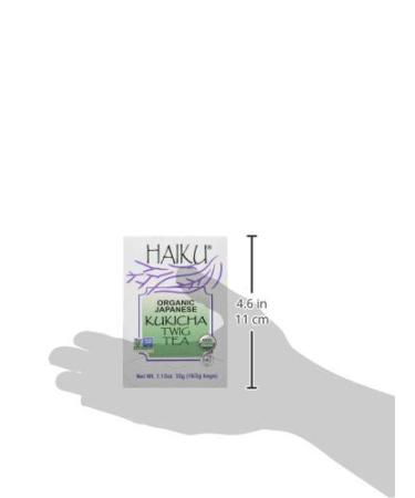 Haiku Organic Kukicha Twig Tea Bags - 100% Natural, 16-Count (Pack of 6) - Buy Online on GoSupps.com