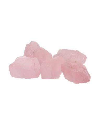 100g Natural Raw Pink Rose Quartz Crystal Stone Genuine LuckyNatural Gemstones PolishedCrystals Specimen DIY D for Decoration Stone Generator Natural Luster