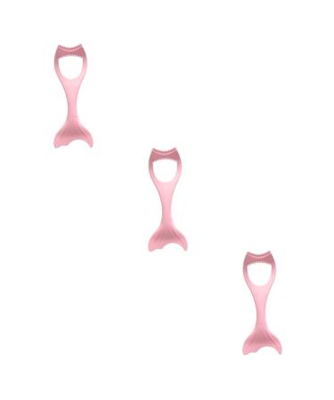 FOMIYES 3pcs Eyeliner Auxiliary Artifact Makeup Brush Eyelash Shield Eyeliner Makeup Aid Miss Cosmetics Eyes 15X4.5CMx3pcs Pinkx3pcs