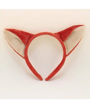 Lurrose 4pcs Fox Ears Headband - Cute Large Animal Ear Hair Hoop for Festival & Birthday Parties - Buy Online on GoSupps.com
