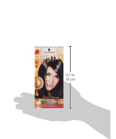 Schwarzkopf Country Colors Intensive Tint 80 Arabia Black Brown - 122.5 ml | International Shipping Available - Buy Online on GoSupps.com
