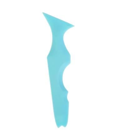 Silicone Eyeliner Aid Mascara Eyeliner Helper Tool Reusable Eye Stencil Eye Makeup Aid Tool (Blue)