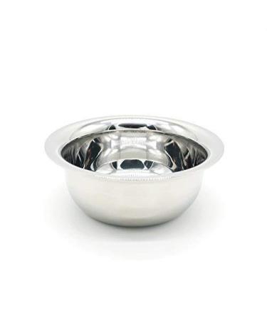 Double Stainless Steel Shaving Soap Bowl by JDK