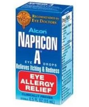 Naphcon-A Eye Drops 15ml - Fast Relief for Allergies and Redness - Buy Online on GoSupps.com